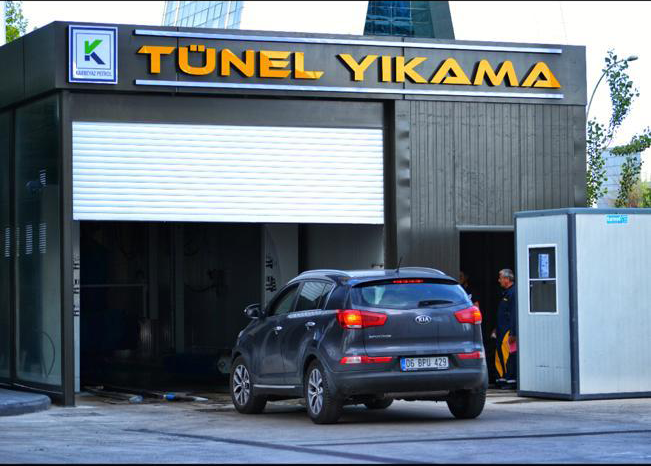Tünel oto yıkama