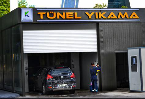 Tünel oto yıkama